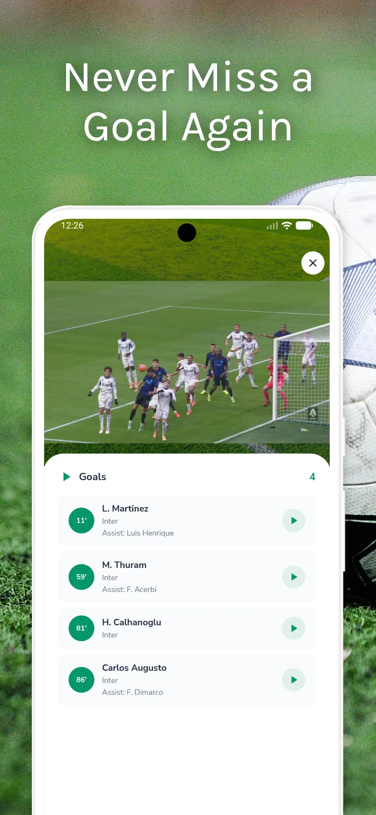 Daily Goal Screenshot